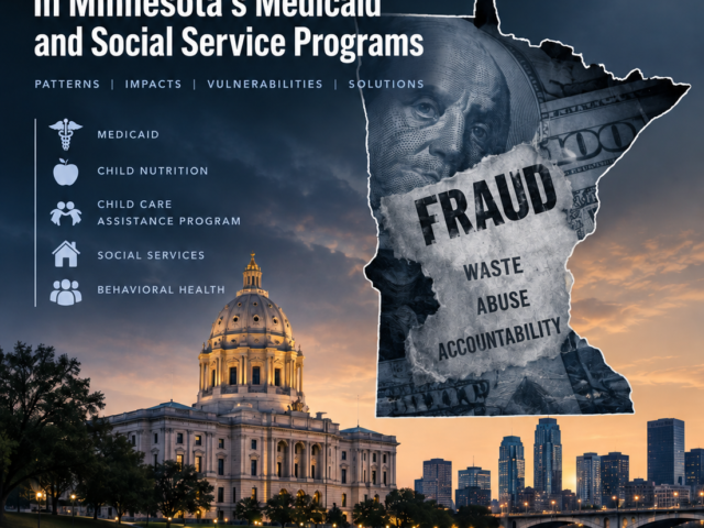 Investigative Report on the Fraud Epidemic in Minnesota’s Medicaid and Social Service Programs